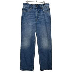 ZARA NWT Relaxed Boyfriend Jeans Women’s Size 2 Medium Blue 6840/061 Straight